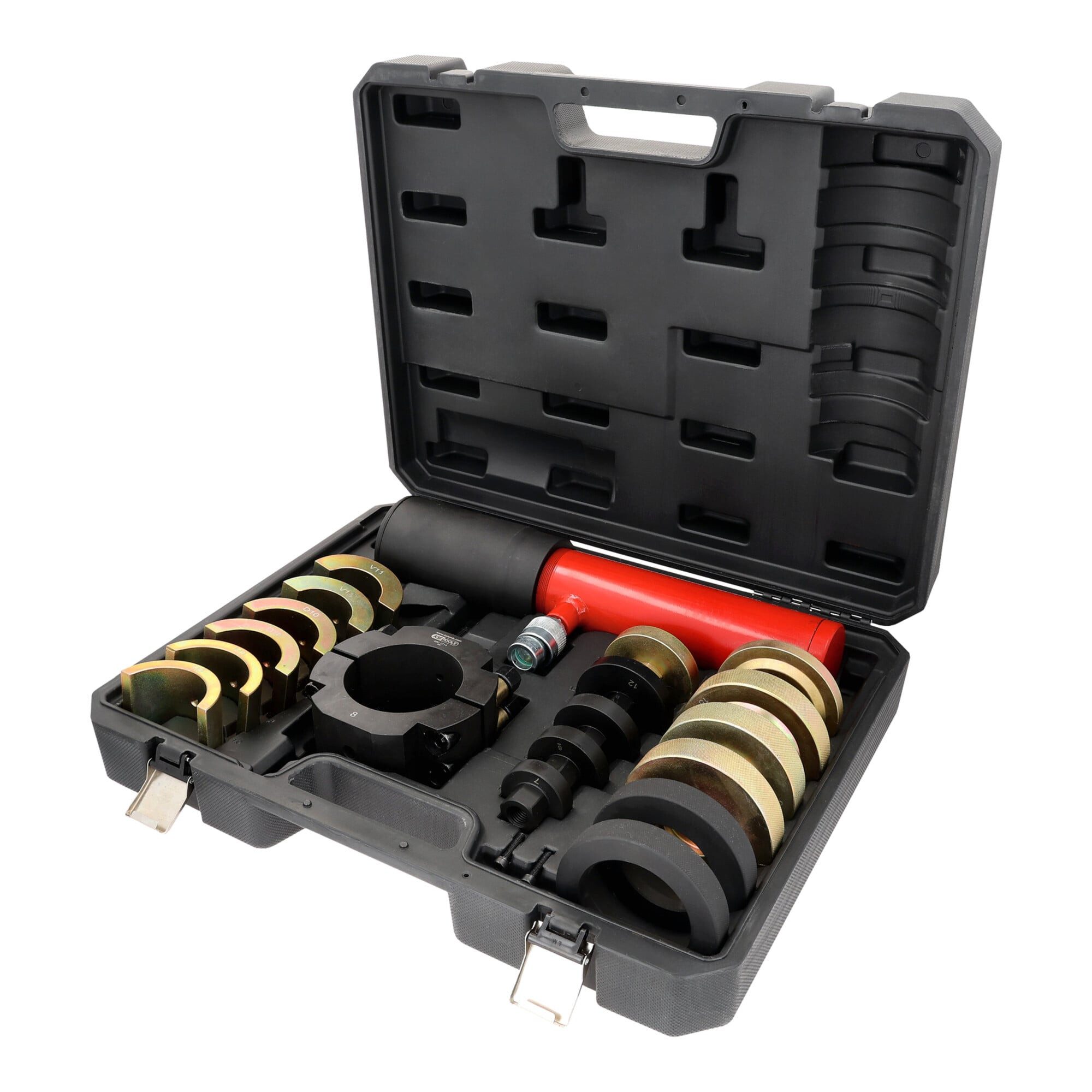KS Tools Achse KS Tools Schlitzbuchsen-Werkzeug-Satz für Silentlager-Schlitzbuchsen
