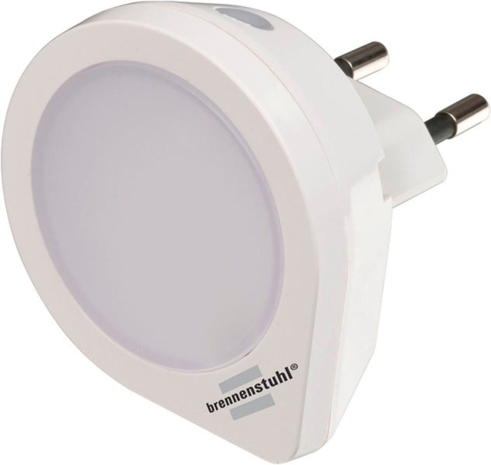 LED Dämmerungssensor fest Warmweiß, Brennenstuhl QD, integriert, NL LED 01 Ein-/Ausschalter, mit Nachtlicht