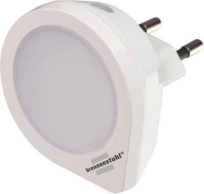 Brennenstuhl LED Nachtlicht NL 01 QD, Ein-/Ausschalter, LED fest integriert, Warmweiß, mit Dämmerungssensor