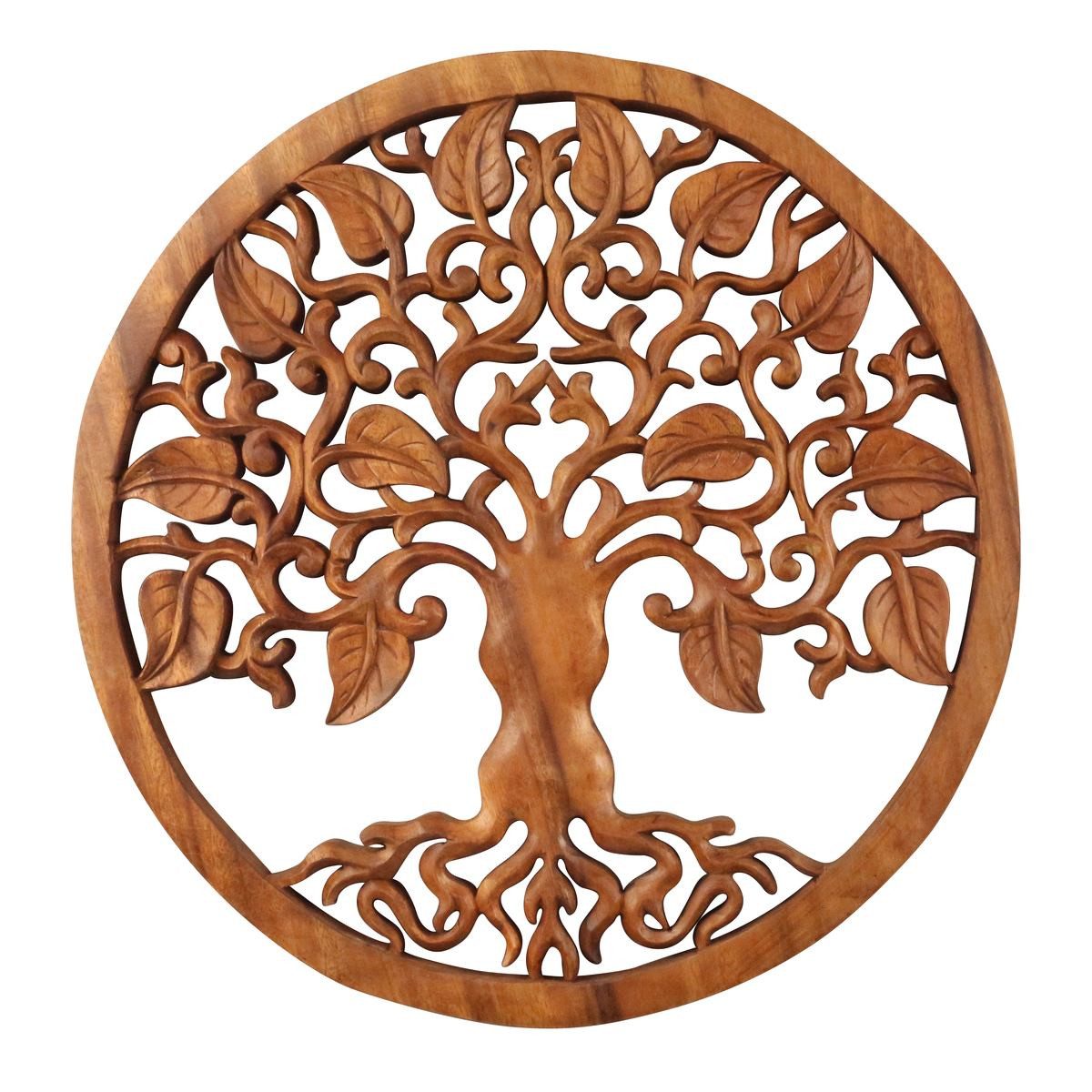 Oriental Galerie Holzbild Mandala Lebensbaum Wandbild günstig online kaufen