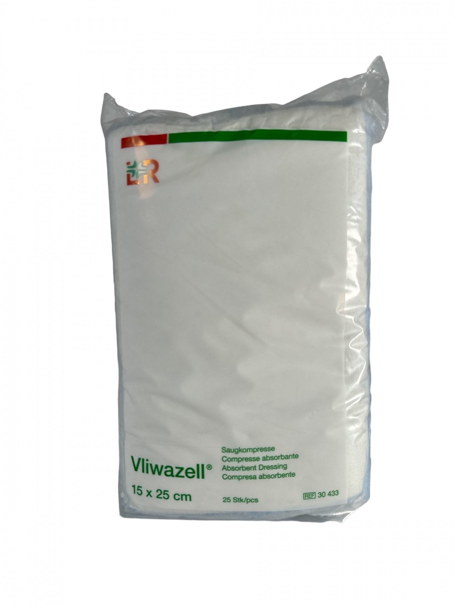 Lohmann & Rauscher GmbH & Co.KG Erste-Hilfe-Set Vliwazell 15x25 cm Saugkompresse