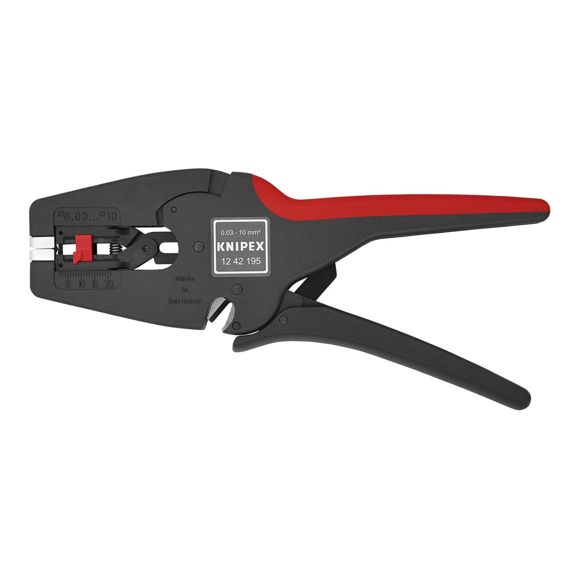 Knipex Abisolierzange KNIPEX 12 42 195 MultiStrip 10 Automatische Abisolierzange 195 mm