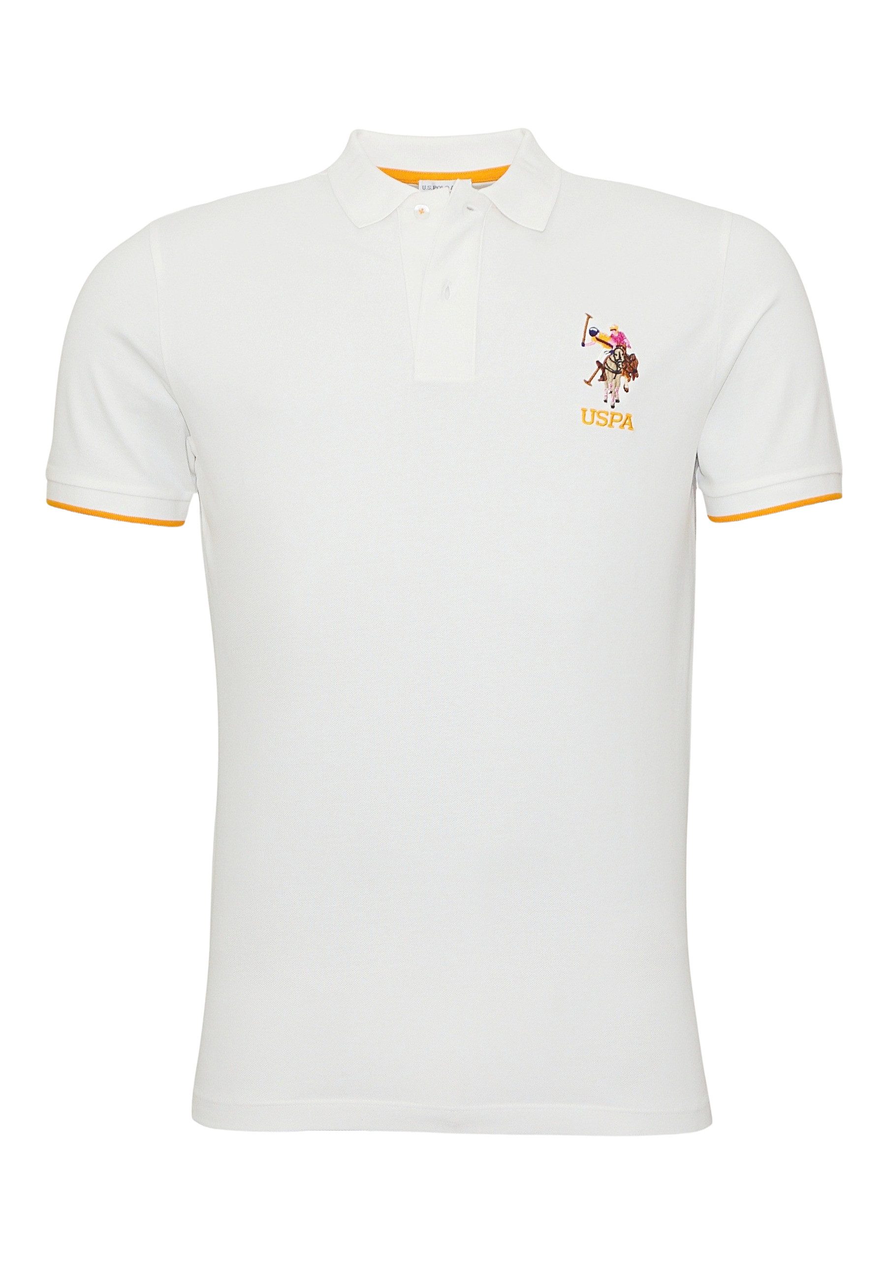U.S. Polo Assn. Poloshirt Poloshirt Kurzarmshirt bunter Poloreiter (1-tlg., günstig online kaufen