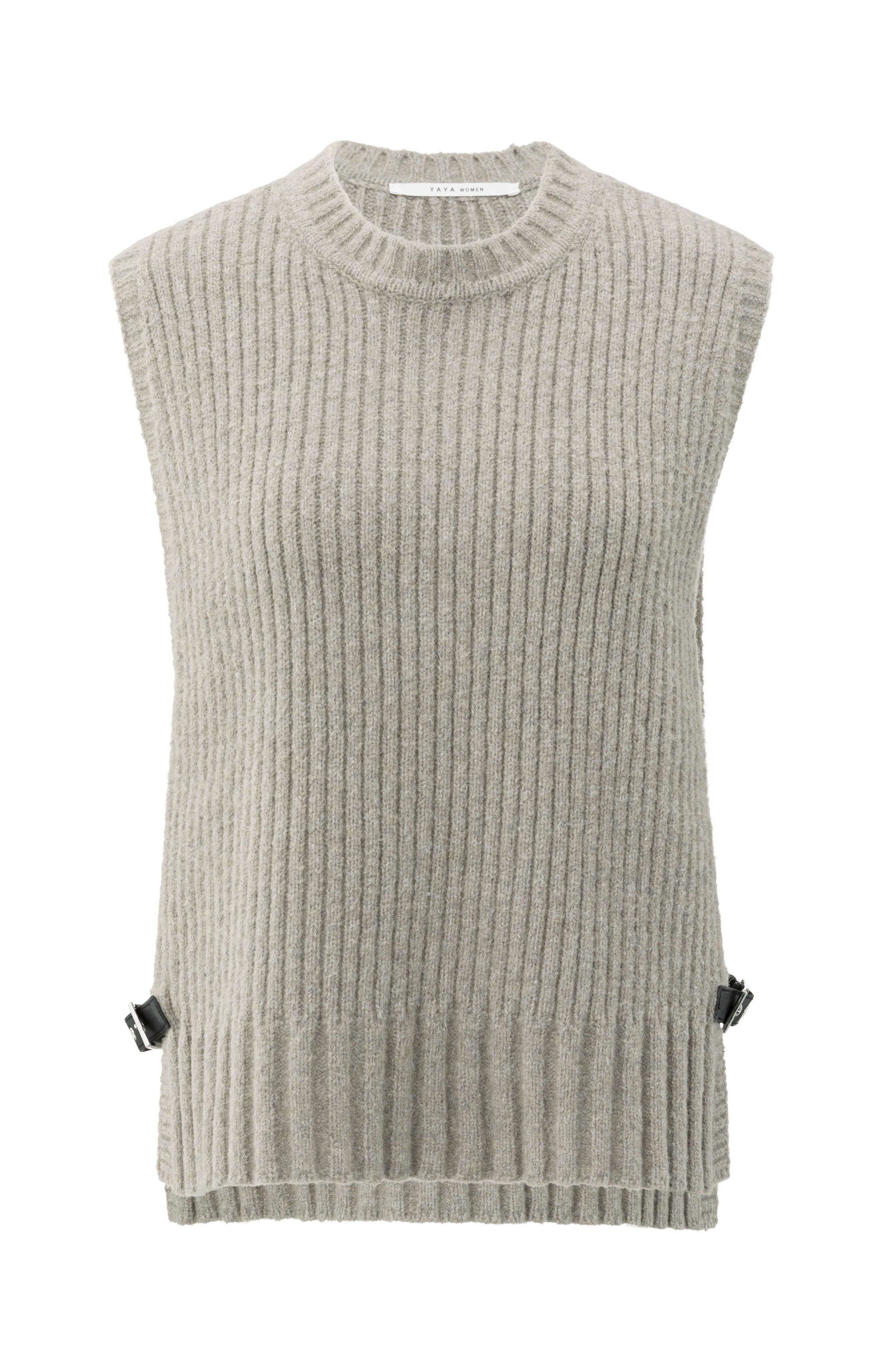 YAYA Sweatjacke Pullover mit Schnallen günstig online kaufen