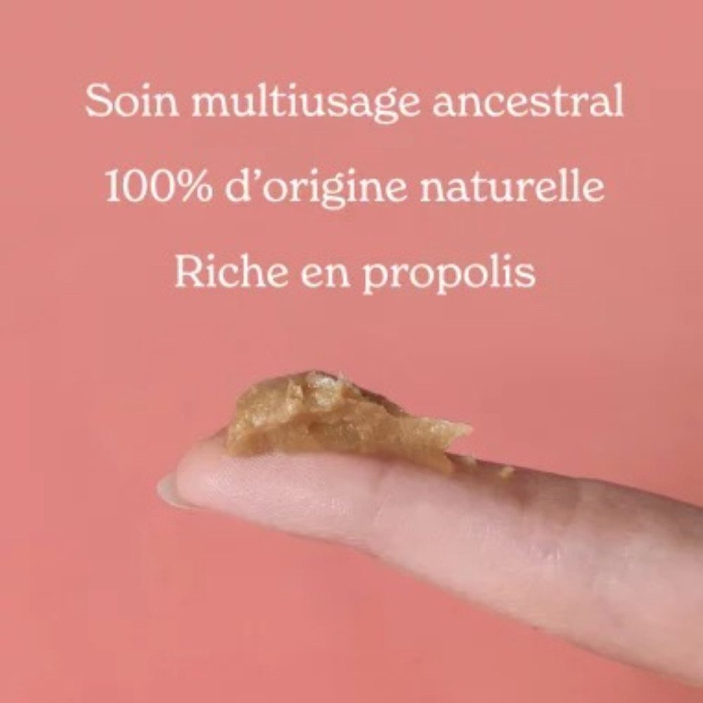 propolia Körperbalsam Active Balm 75% Bio Propolis Hautpflege für Lippen, Hände & Gesicht, 1-tlg., Natürlicher Reparatur-Balm für trockene Haut, Nägel & Füße