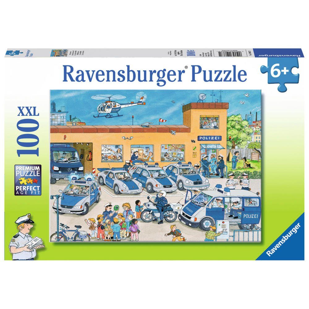 Ravensburger Puzzle Polizeirevier, 100 Puzzleteile
