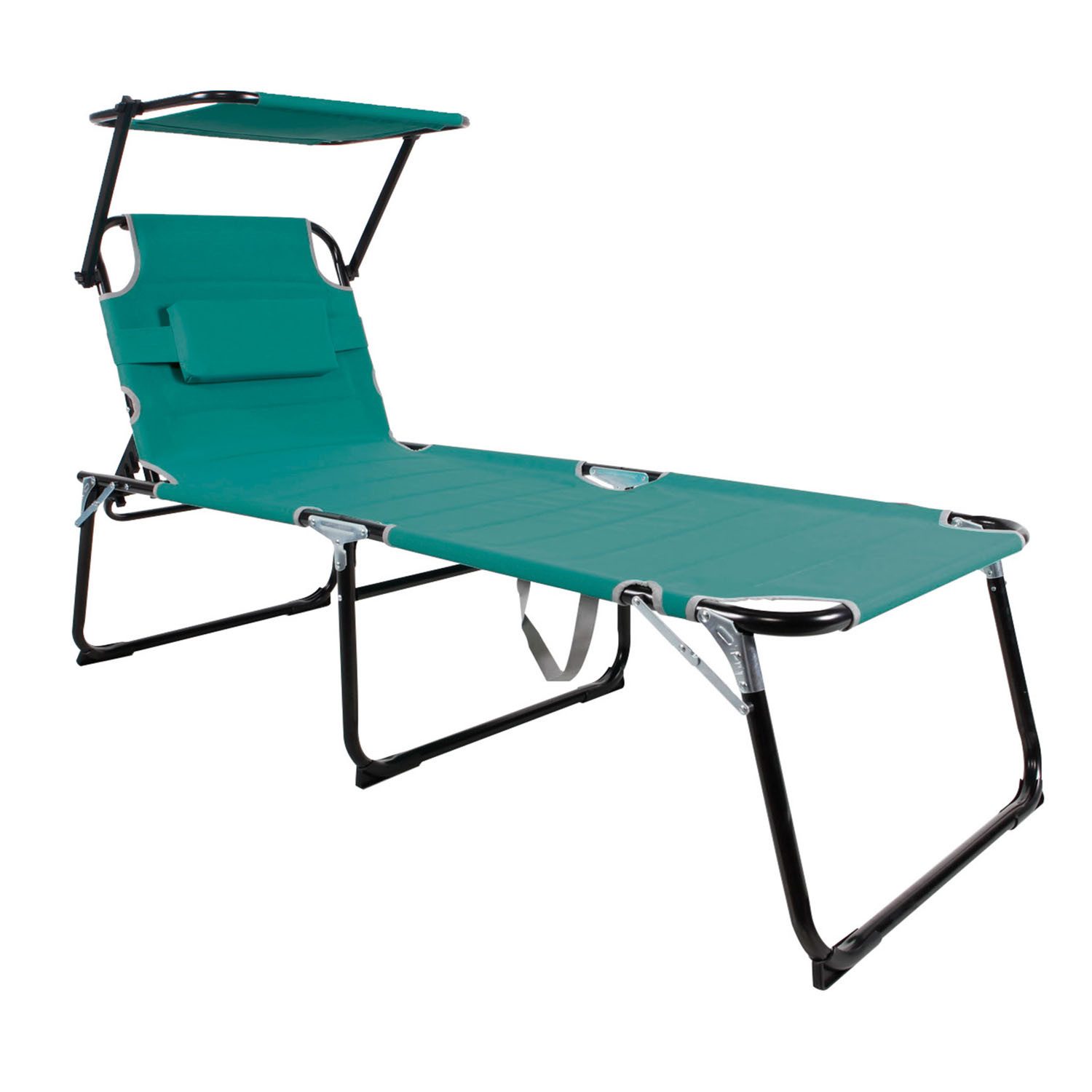 Mojawo Doppelliege XXL Aluminium Gartenliege Sonnenliege Aqua Dach und Kiss günstig online kaufen