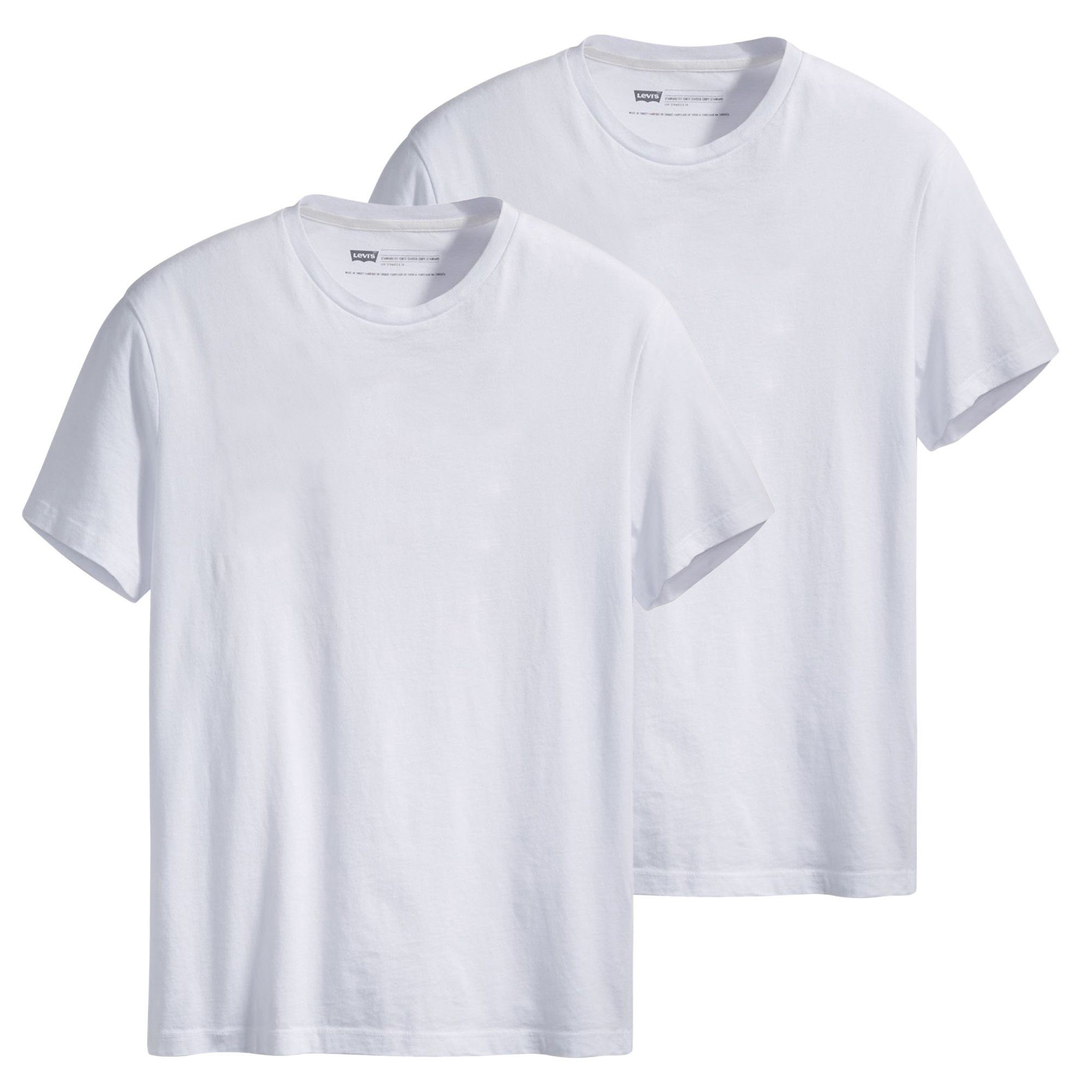T-Shirt Herren T-Shirt 2er Pack Baumwolle