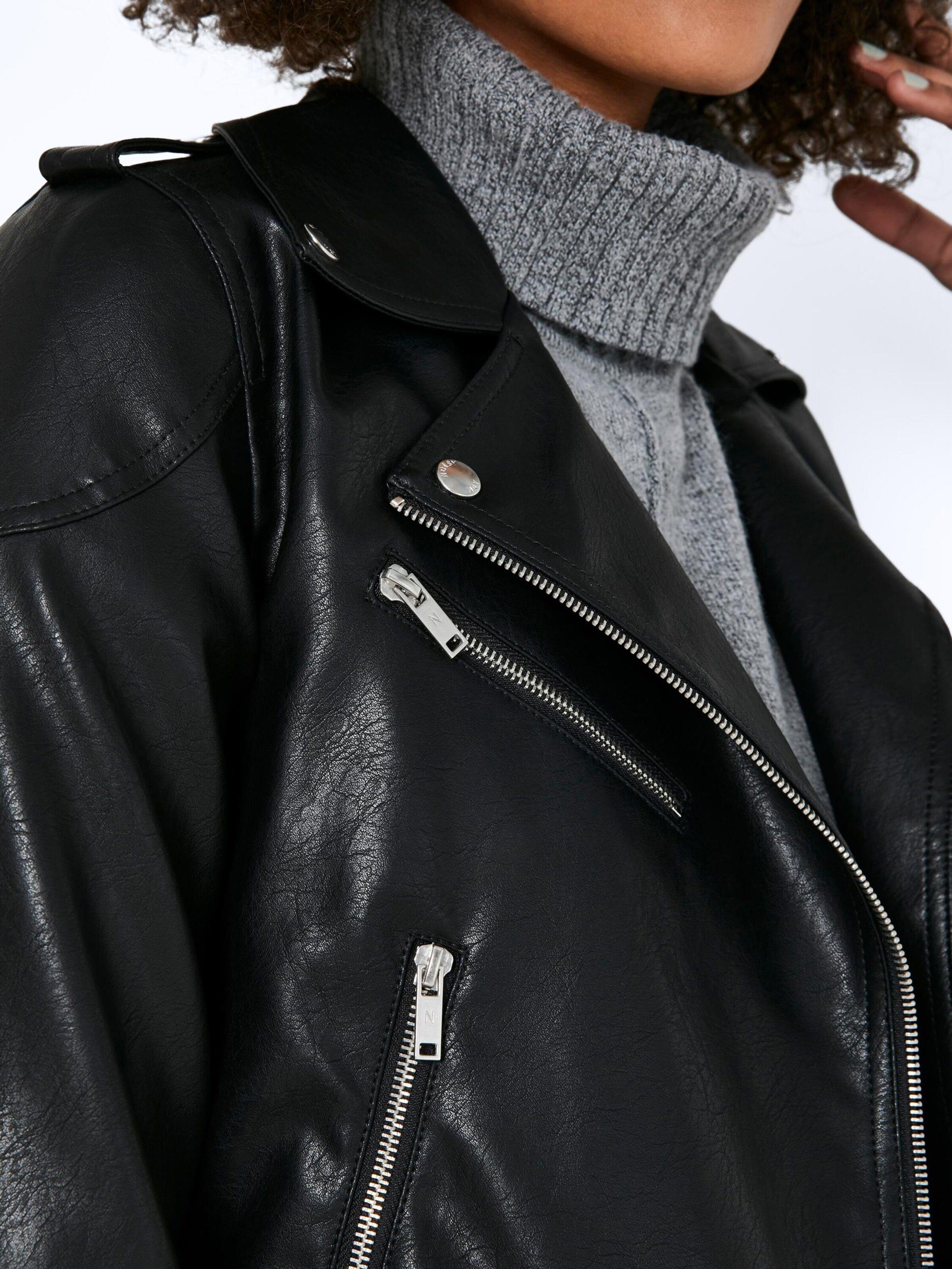 Noisy may Lederjacke (1-St)