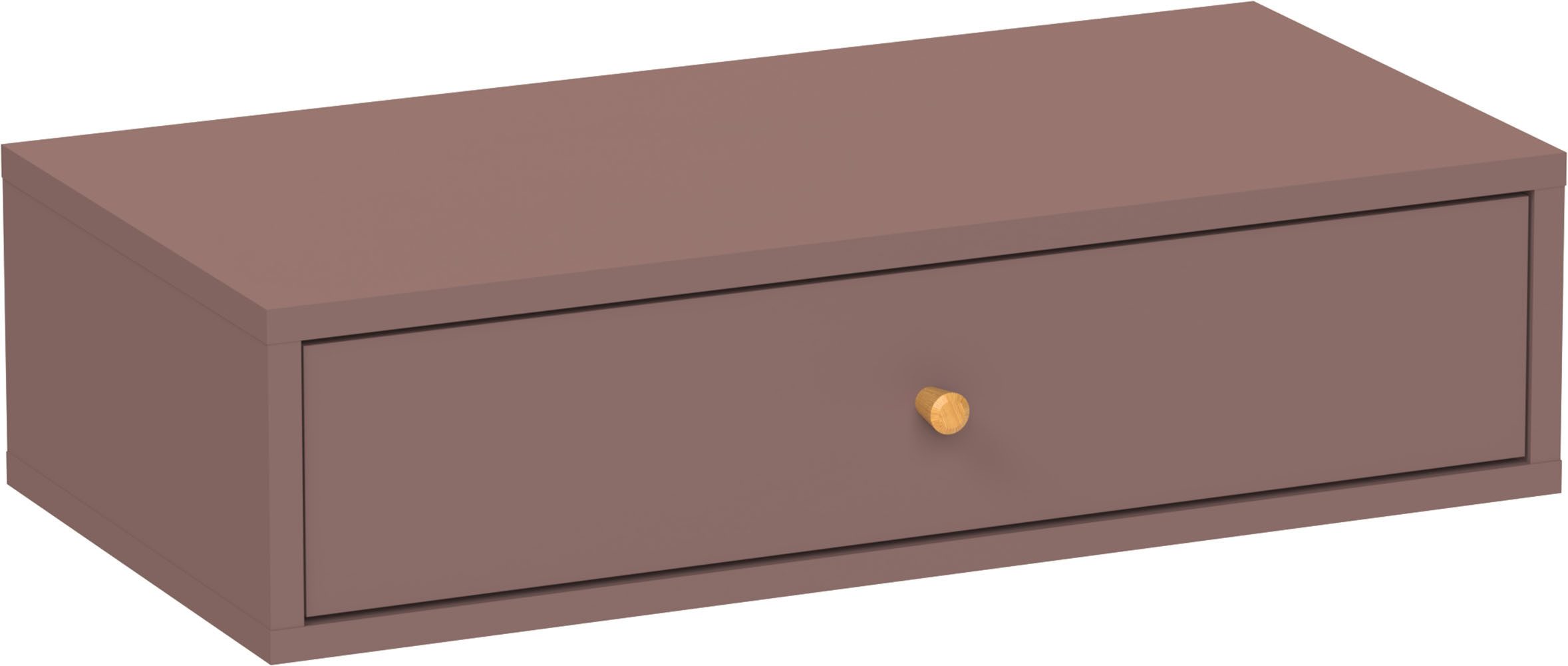 Schildmeyer Konsole Bjarne, modernes & zeitlose Farbe, Breite 40 cm, Made in Germany (1 St), Modernes & Zeitloses Design in Mauve, Made in Germany