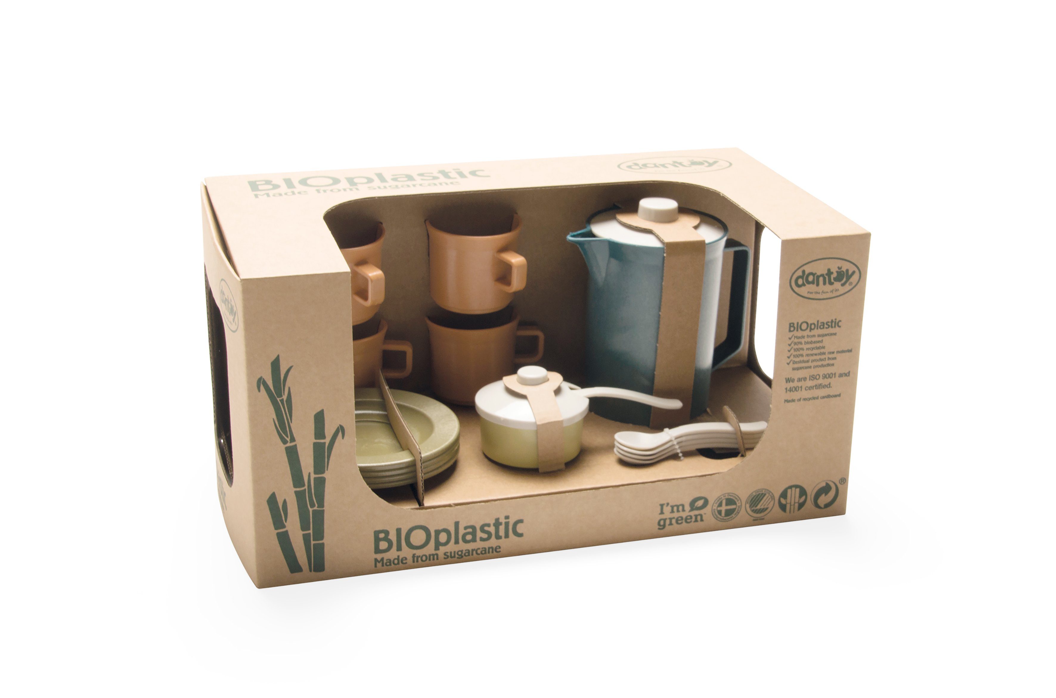 dantoy Spielgeschirr Spielzeug Kaffeeservice Teeservice Essgeschirr, (Kaffe günstig online kaufen