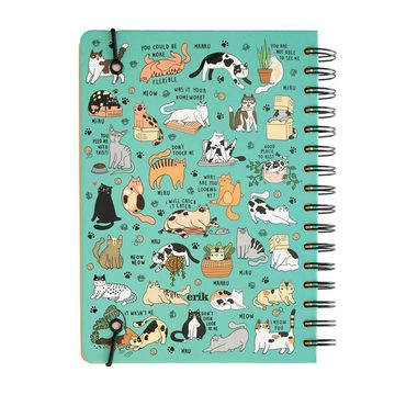 empireposter Ringbuchkalender Meow Meow - Schulplaner 2023/2024 - Terminkalender - 15x21 cm