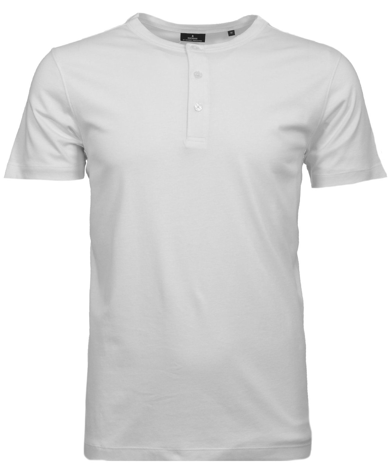 Poloshirt Weiss RAGMAN