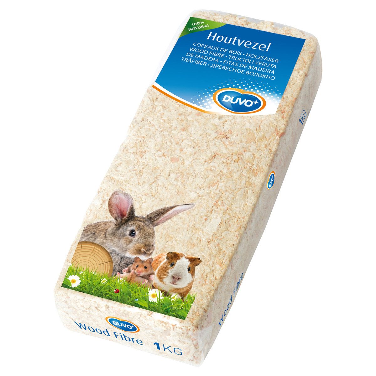 DUVO+ Kleintierstreu Holzfaser