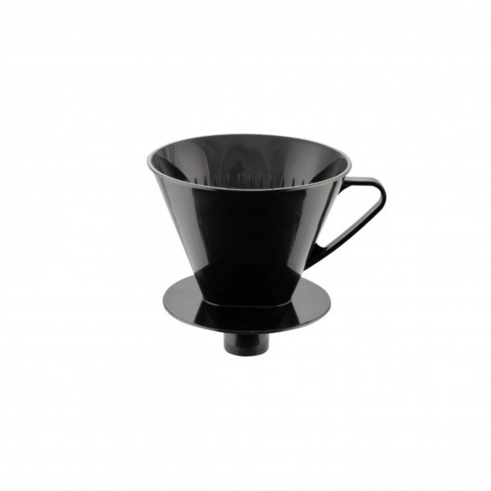 axentia Permanentfilter Kaffeefilter, KS, mit Stutzen, 4 Tassen 231383 | Korbfilter