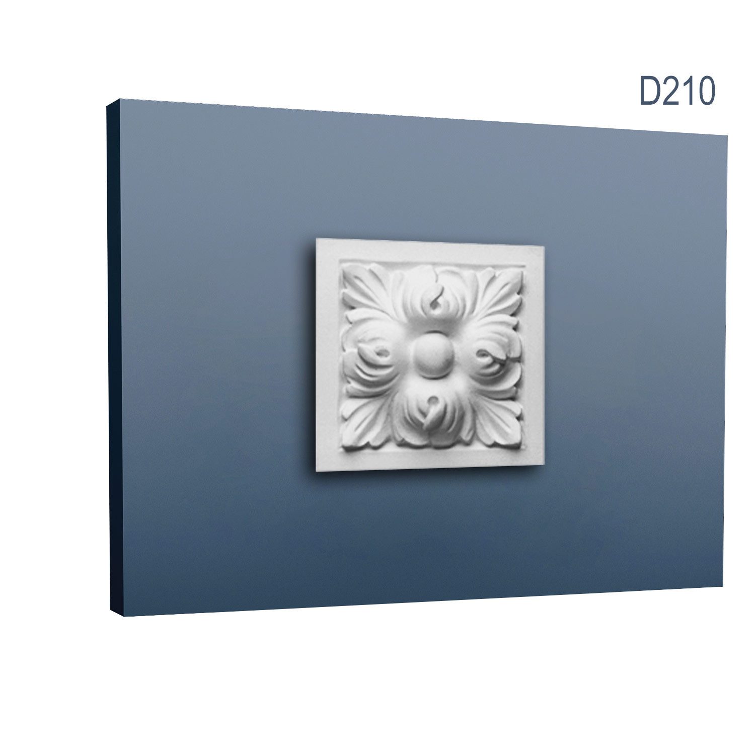 Orac Decor Wanddekoobjekt D210 Stuck Zierelement Umrandung Decken-Wand Dekor Ornament (Zierelement Türumrandung, 1 St., Wand- und Türdekoration, Stuckdekor, Dekorelement quadratisch), weiß, vorgrundiert, Stil: Neo-Renaissance