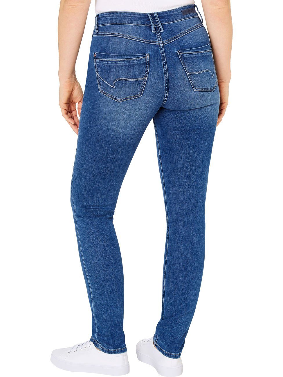 soft used Slim-fit-Jeans Stretch medium PAT (5982) Paddock's mit stone