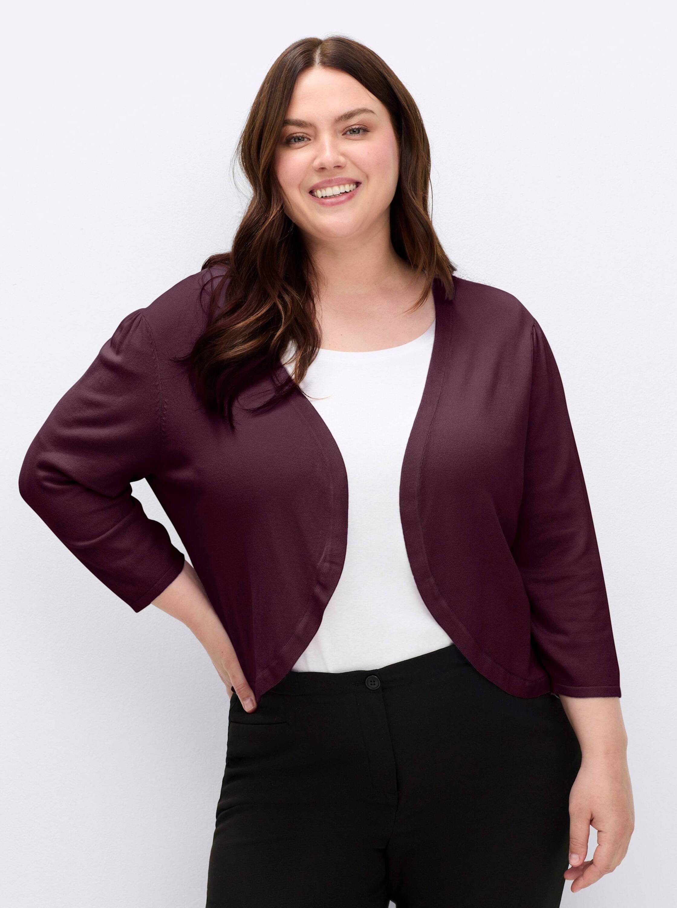 Witt Strickjacke Bolero 3/4-Arm Jersey