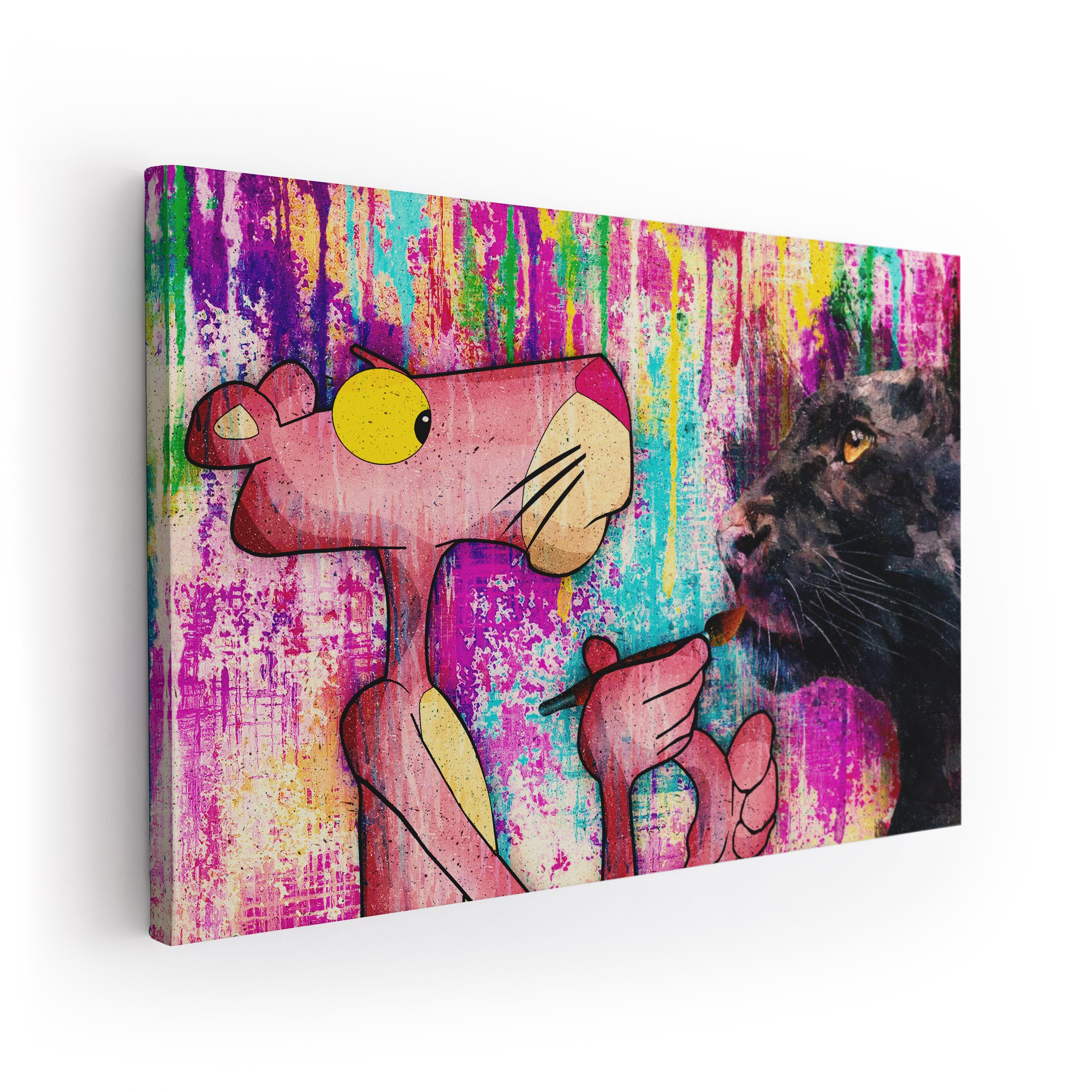 XXL-Wandbild PAINT PANTHER