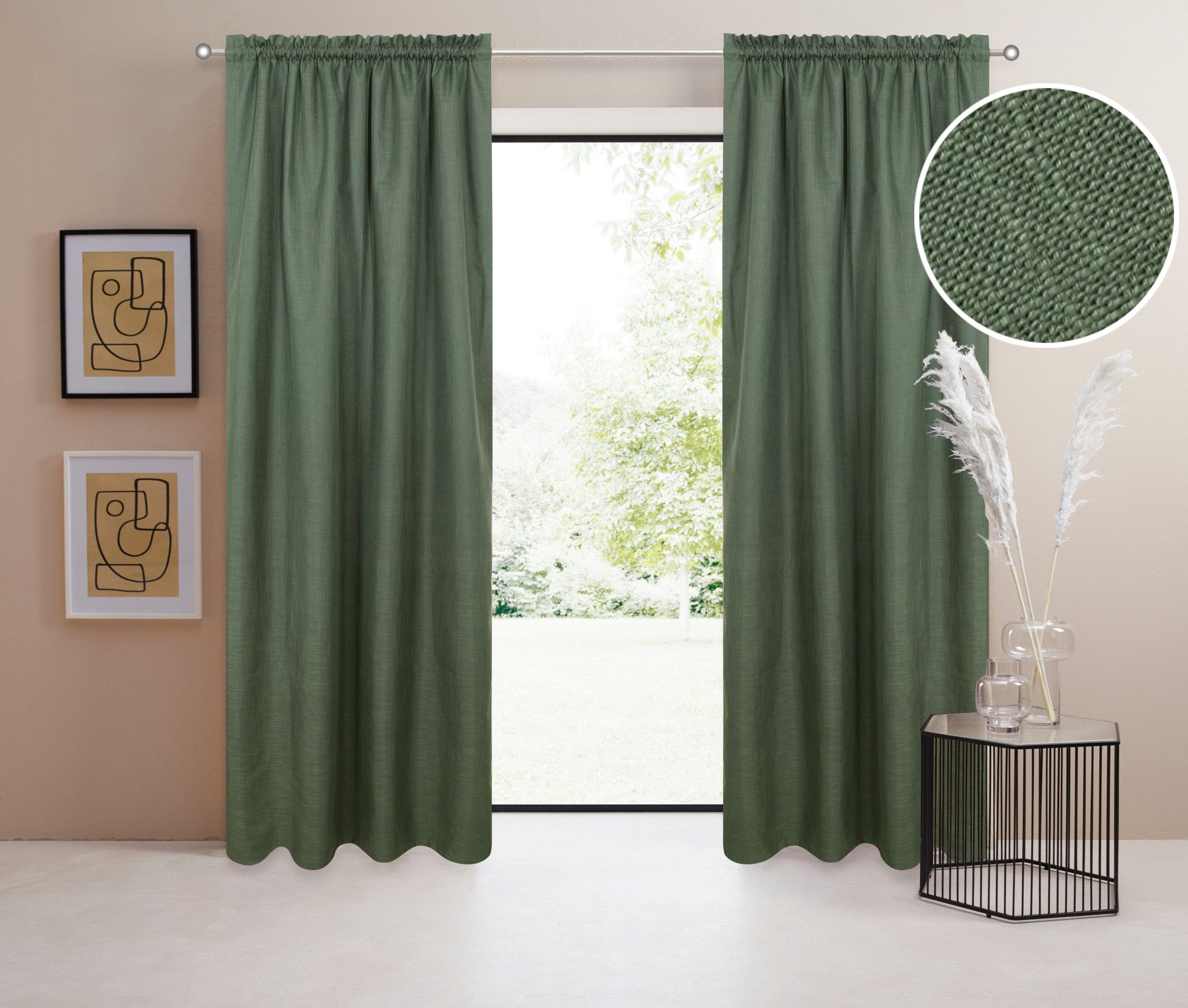 LeGer Home by Lena Gercke Verdunkelungsvorhang günstig online kaufen