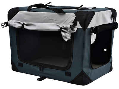 Dehner Tiertransportbox Dehner Lieblinge Transporttasche Brian Hund/Katze, Transportbox für Tiere, inkl. Kuschelkissen