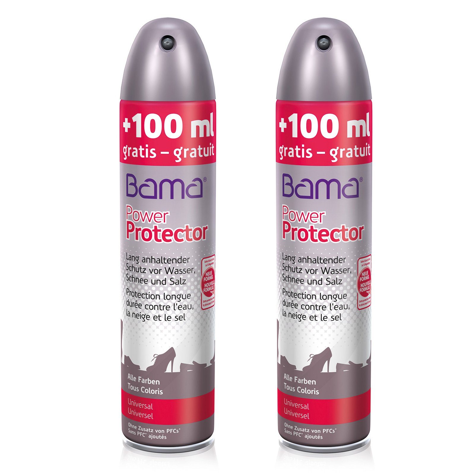 BAMA Group Bama Power Protector 400 ml Imprägnierspray (2 x 400 ml) Schuh-Imprägnierspray
