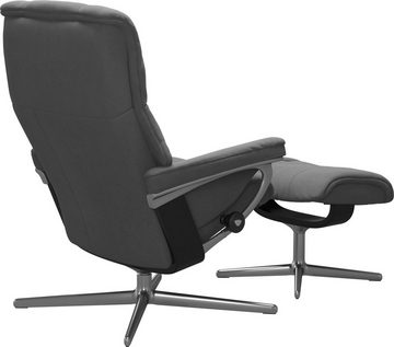 Stressless® Relaxsessel Mayfair, mit Cross Base, Größe S, M & L, Holzakzent Schwarz