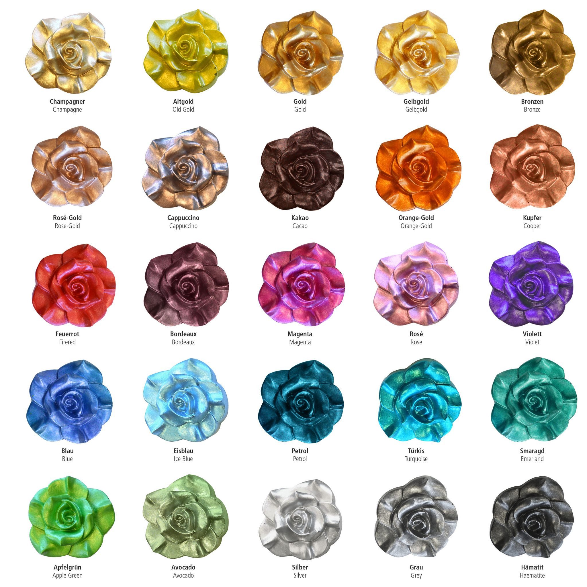 Viva Decor Acrylfarbe ViVA DECOR Maya Gold 45ml - Gelbgold