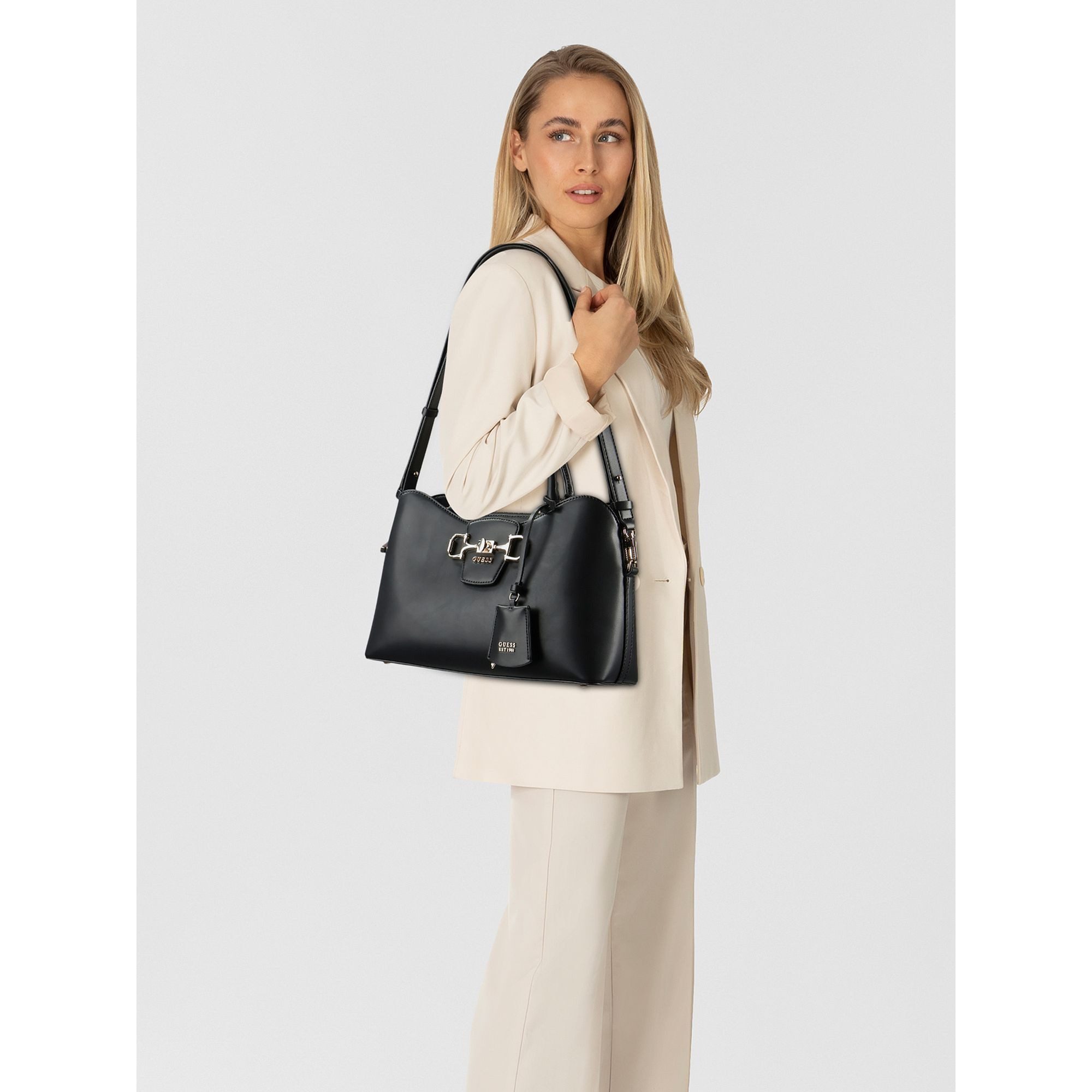 Guess Henkeltasche Janie, Polyurethan