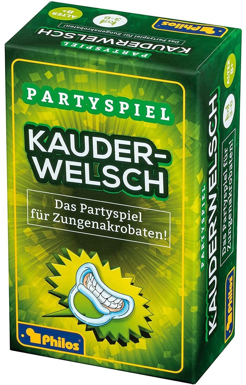 Philos Spiel Philos 5200 - Kauderwelsch, Partyspiel für Zungenakrobaten