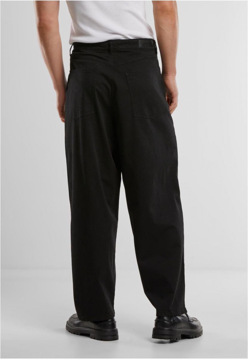 URBAN CLASSICS Funktionshose Tapered Twill Baggy Pants Herren Hosen