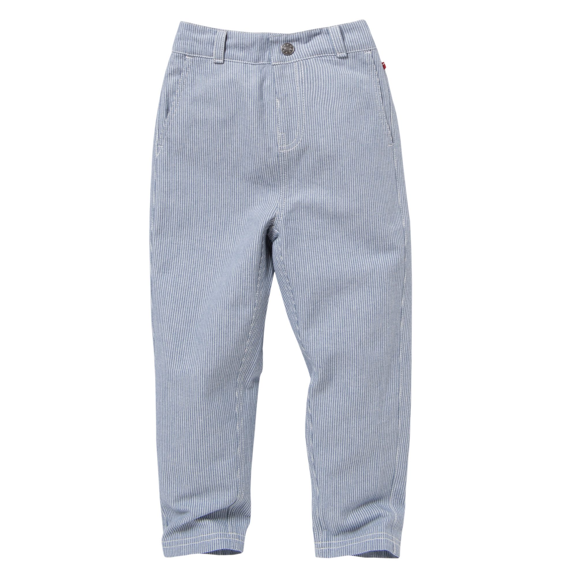 People Wear Organic Stoffhose mit Streifen, aus Bio-Baumwolle GOTS zertifiziert