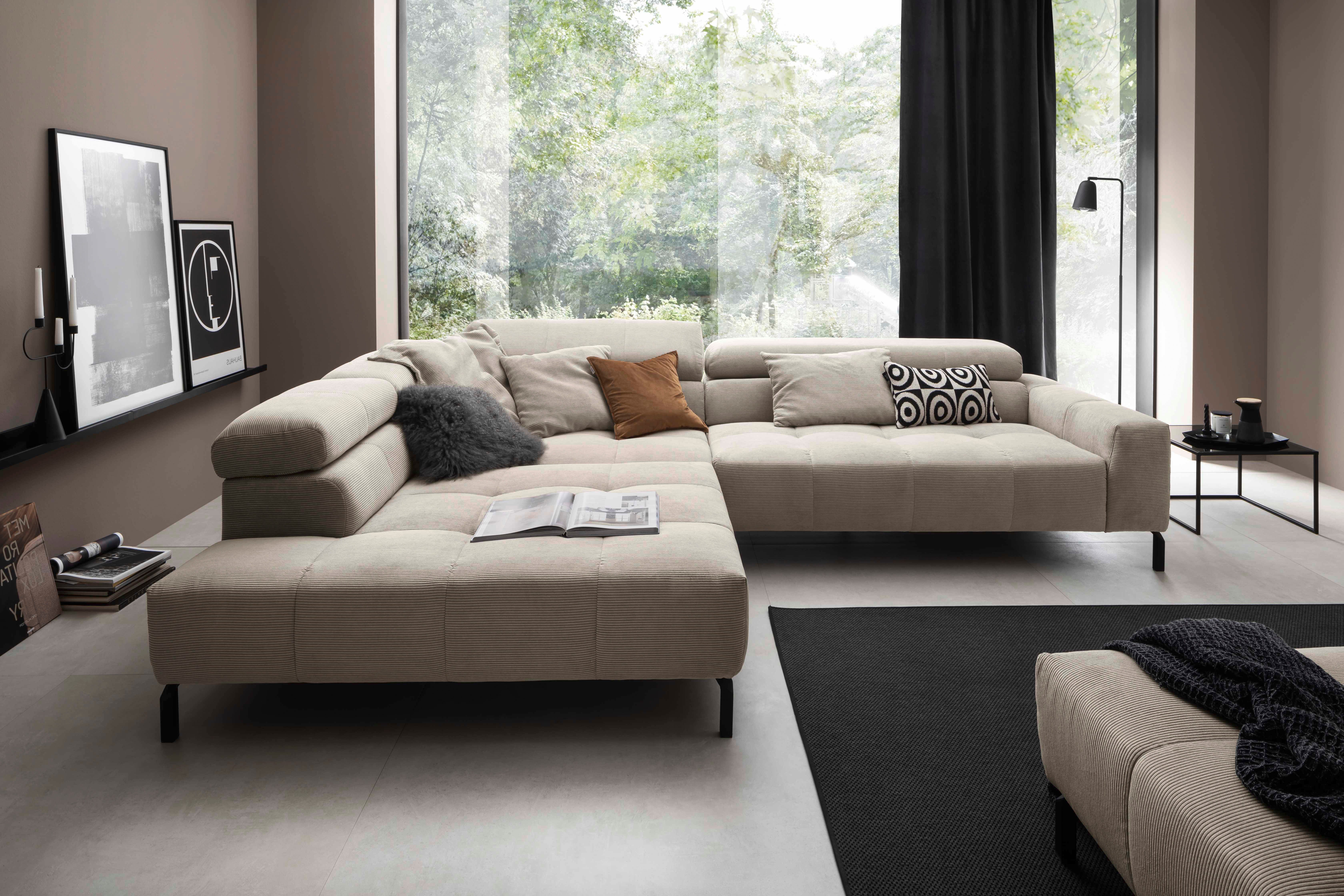 Places of Style Ecksofa Cleveland, L-Form, günstig online kaufen