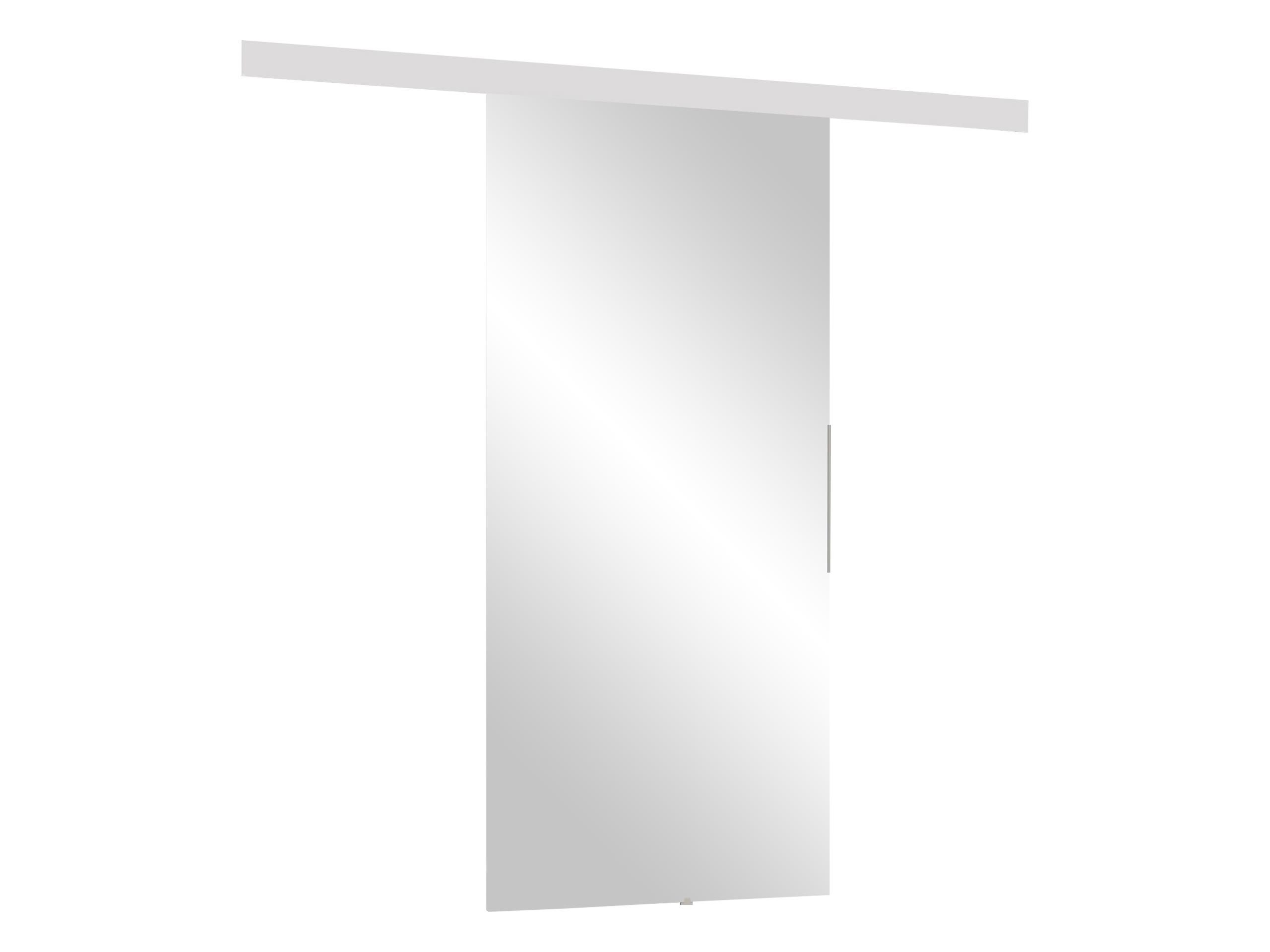 MIRJAN24 Schiebetür Mirror (Tür universell Links / Rechts), mit Frontspiegel, 76/86/96/106 cm