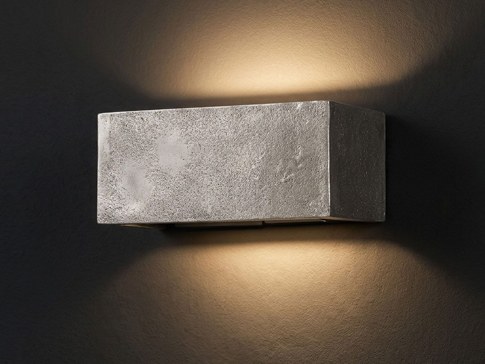 FISCHER & HONSEL LED Wandleuchte Up Down, Licht verstellbar, Breite 23cm, Lichtaustritt einstellbar, LED fest integriert, Warmweiß, Up Down modern, indirekte Wandbeleuchtung Innen, Wandlampe 23cm klein