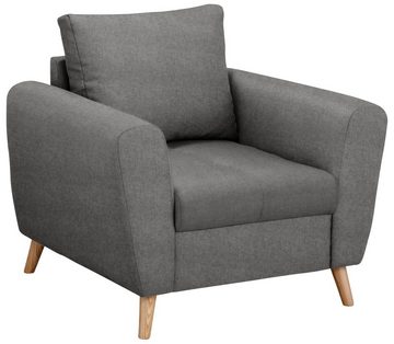 Home affaire Sessel »Penelope Luxus«, mit besonders hochwertiger Polsterung für bis zu 140 kg pro Sitzfläche