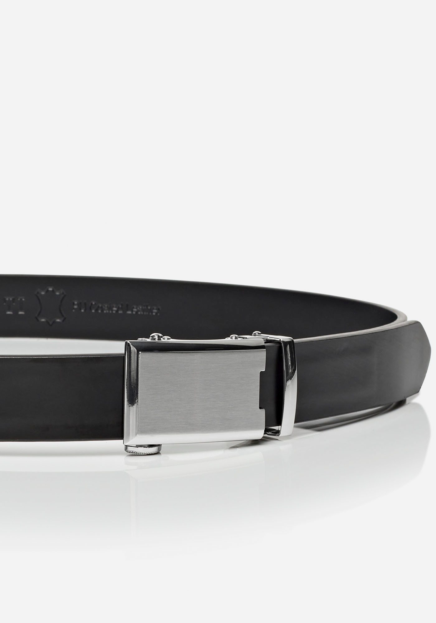 MONTI Ledergürtel 3,5 cm breit, Klassisch-Business, Automatikschließe günstig online kaufen