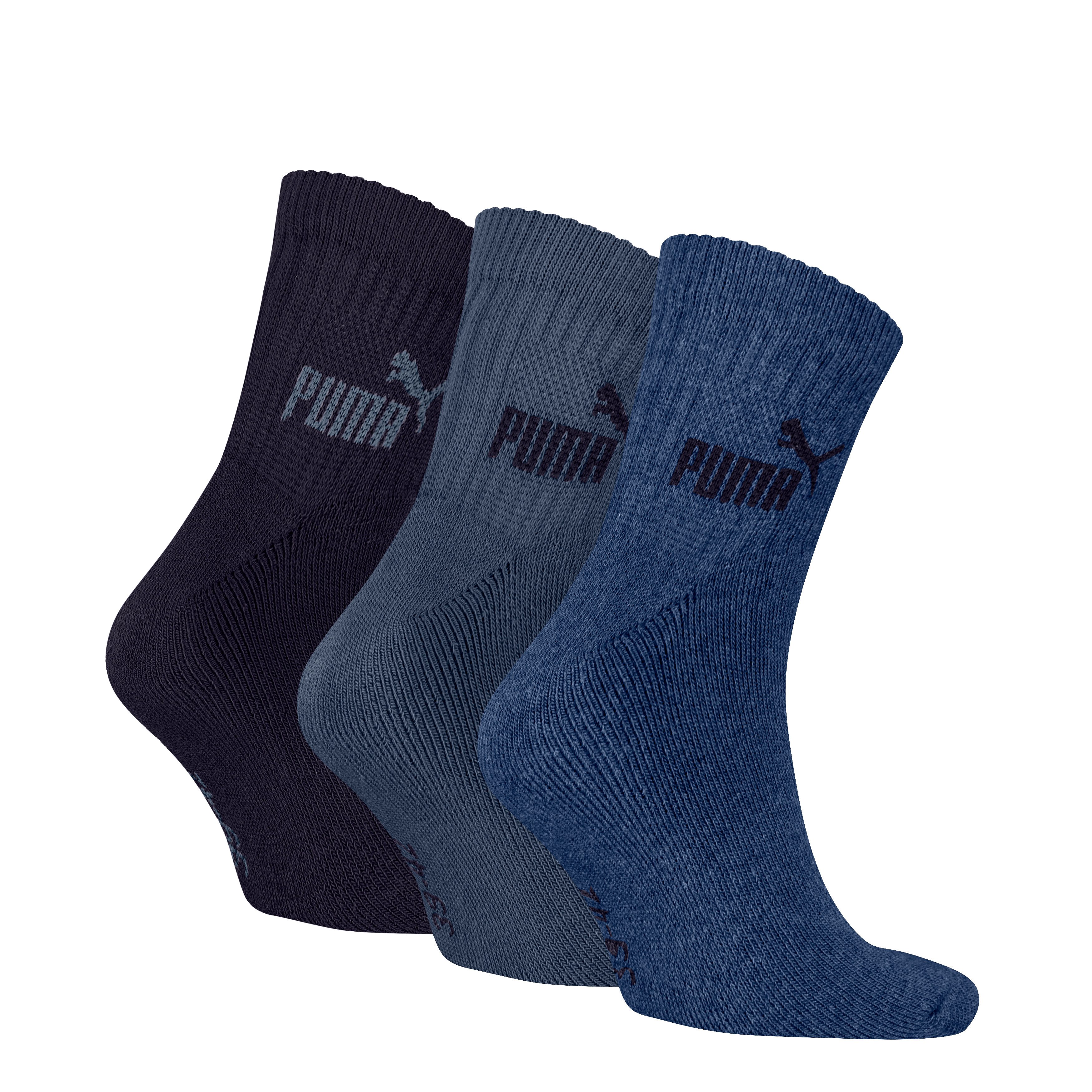 PUMA Unisex Sport Socken ELEMENTS UNISEX SHORT CREW 3er Pack günstig online kaufen