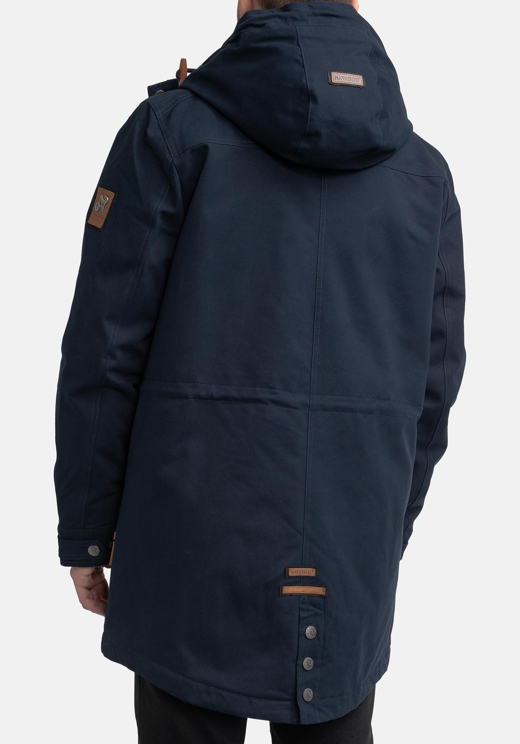 Navahoo Parka "Manaka" mit Kapuze stylischer Herren Wintermantel mit Kapuze günstig online kaufen