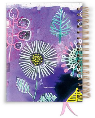 TaDa Planner Notizbuch TaDa Planner Bujo, Handmade Notizheft Bullet Journal Dotted 180 Seiten Tagebuch A5+