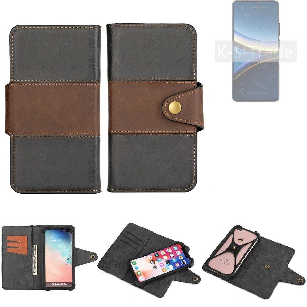 K-S-Trade Handyhülle für POCO F7 Ultra, Handyhülle Schutzhülle Hülle Bookstyle Wallet-Case Bumper