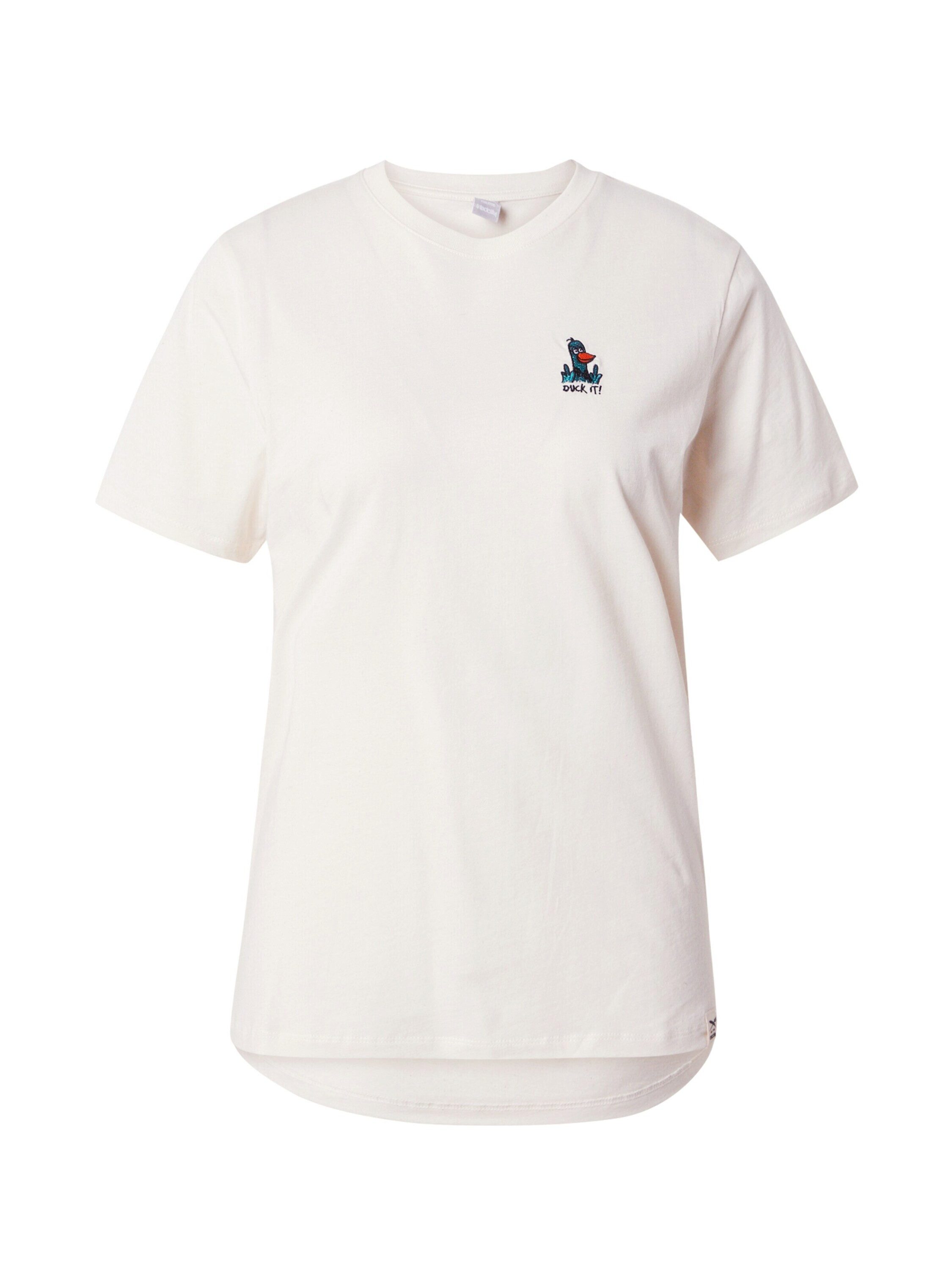 iriedaily T-Shirt Duck (1-tlg) Stickerei