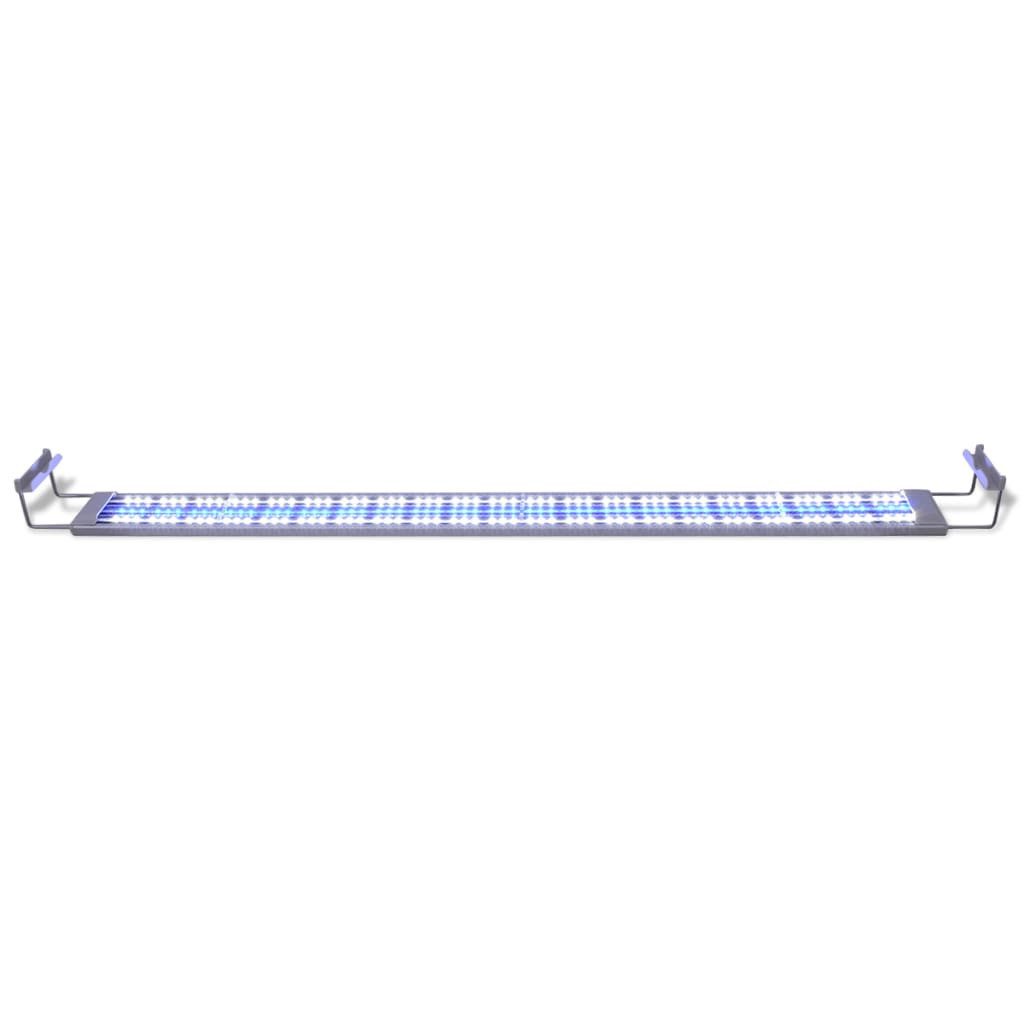 vidaXL LED Aquariumleuchte 120 - 130 cm Aquarium LED-Lampe 120-130 cm Aluminium IP67