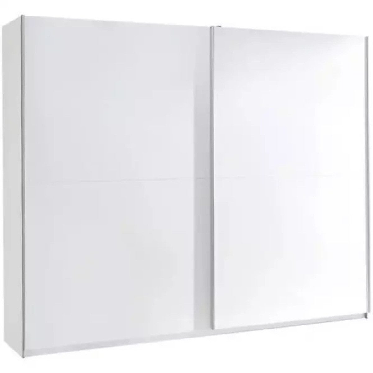 MOEBLO Kleiderschrank MAXI 3 (Schwebetürenschrank 2-türig Schrank Garderobe Schiebtüren Schlafzimmer) -(BxHxT):244x206x64 cm