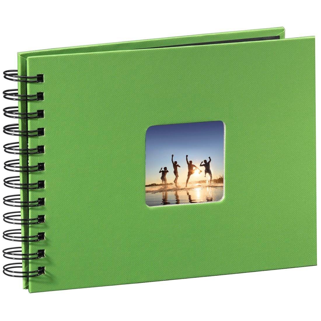 Fotoalbum Fine Art, 24 x 17 cm, 50 Seiten, Photoalbum Apfelgrün