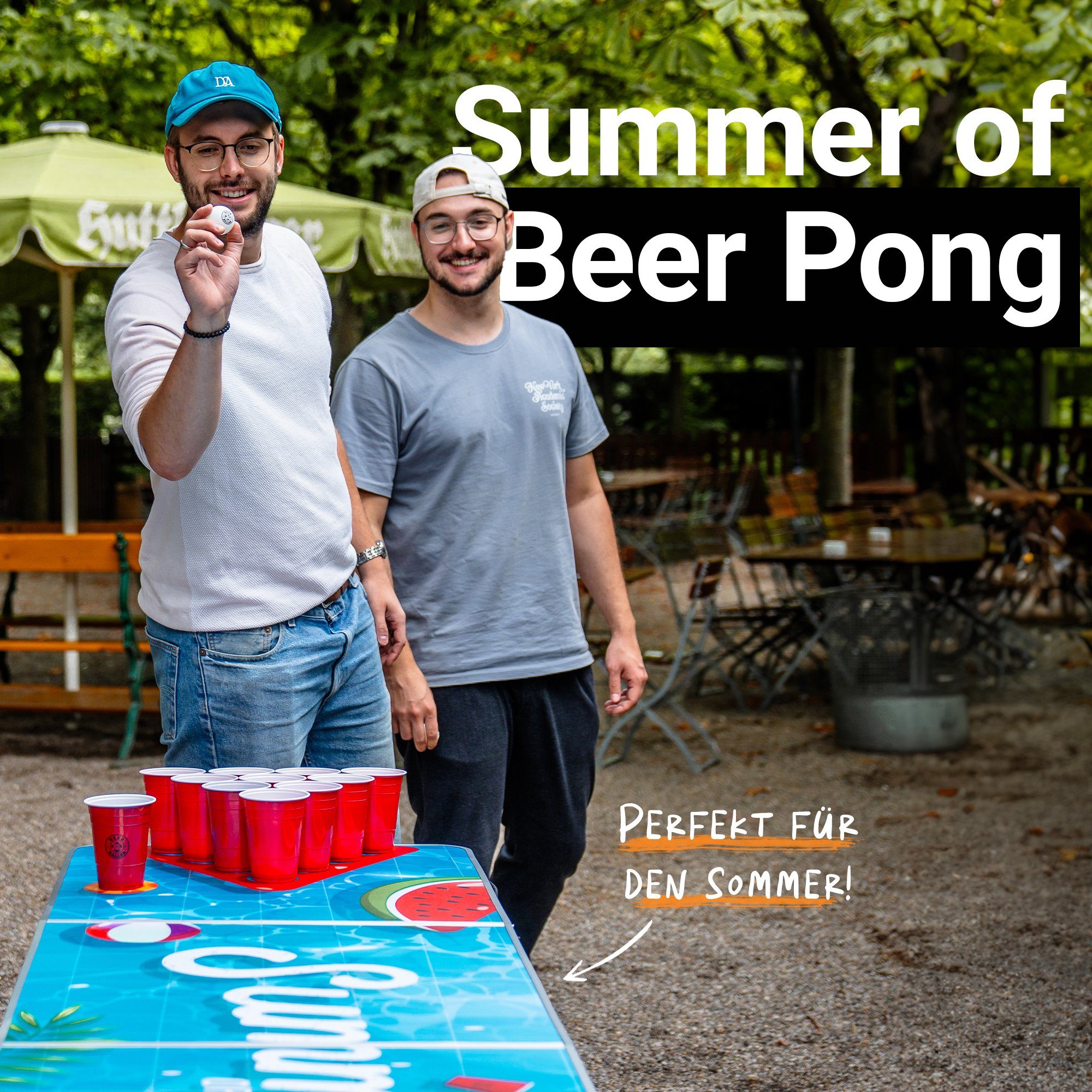 Summer Klapptisch BeerBaller Tisch Pong Beer BEERBALLER®