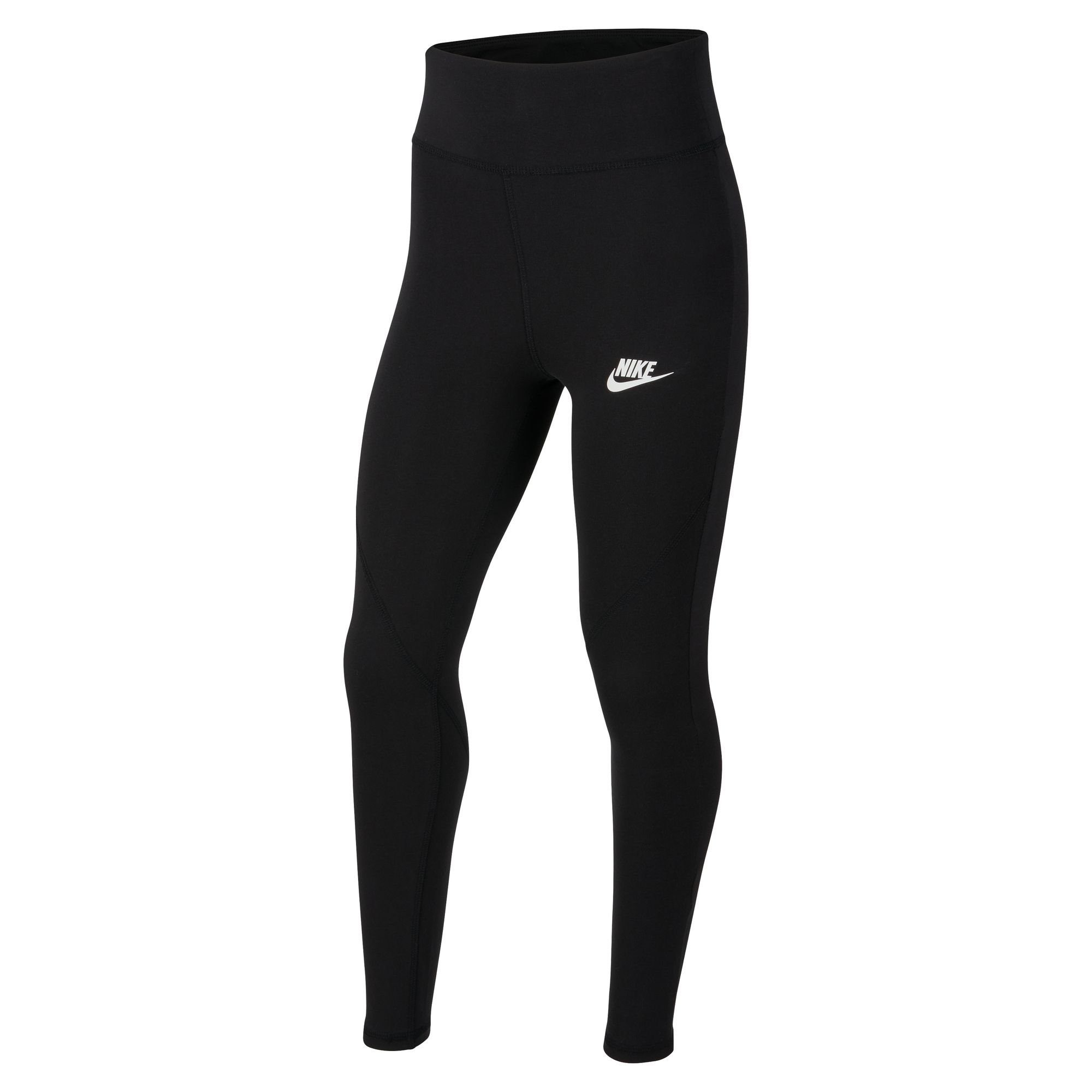 (GIRLS) Nike - FAVORITES LEGGINGS schwarz Leggings KIDS' Sportswear BIG HIGH-WAISTED für Kinder