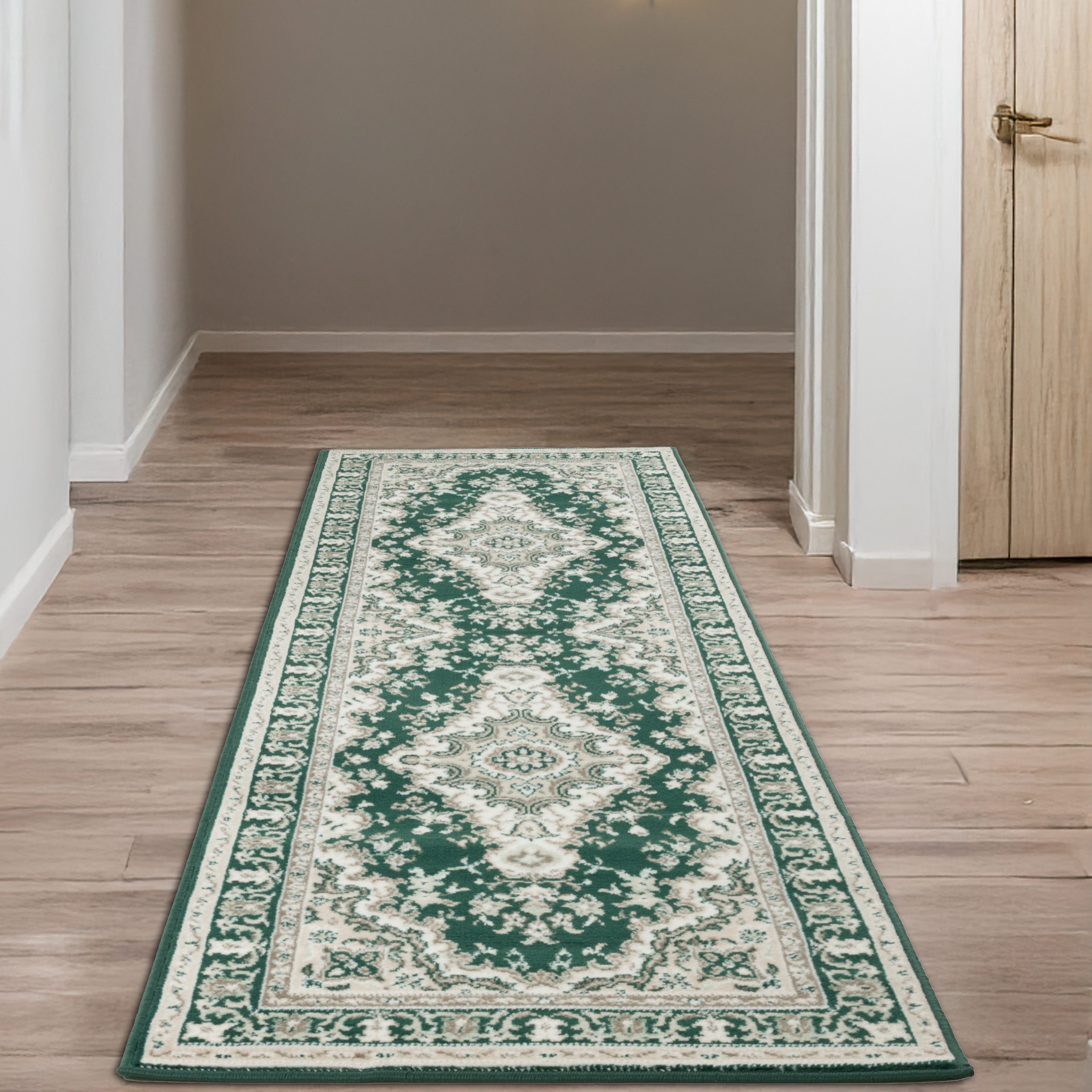 my home Läufer Oriental, Made in Belgium, rechteckig, Höhe: 7 mm, Läufer, Brücke, Kurzflor, Orient-Optik, mit Bordüre, gewebt