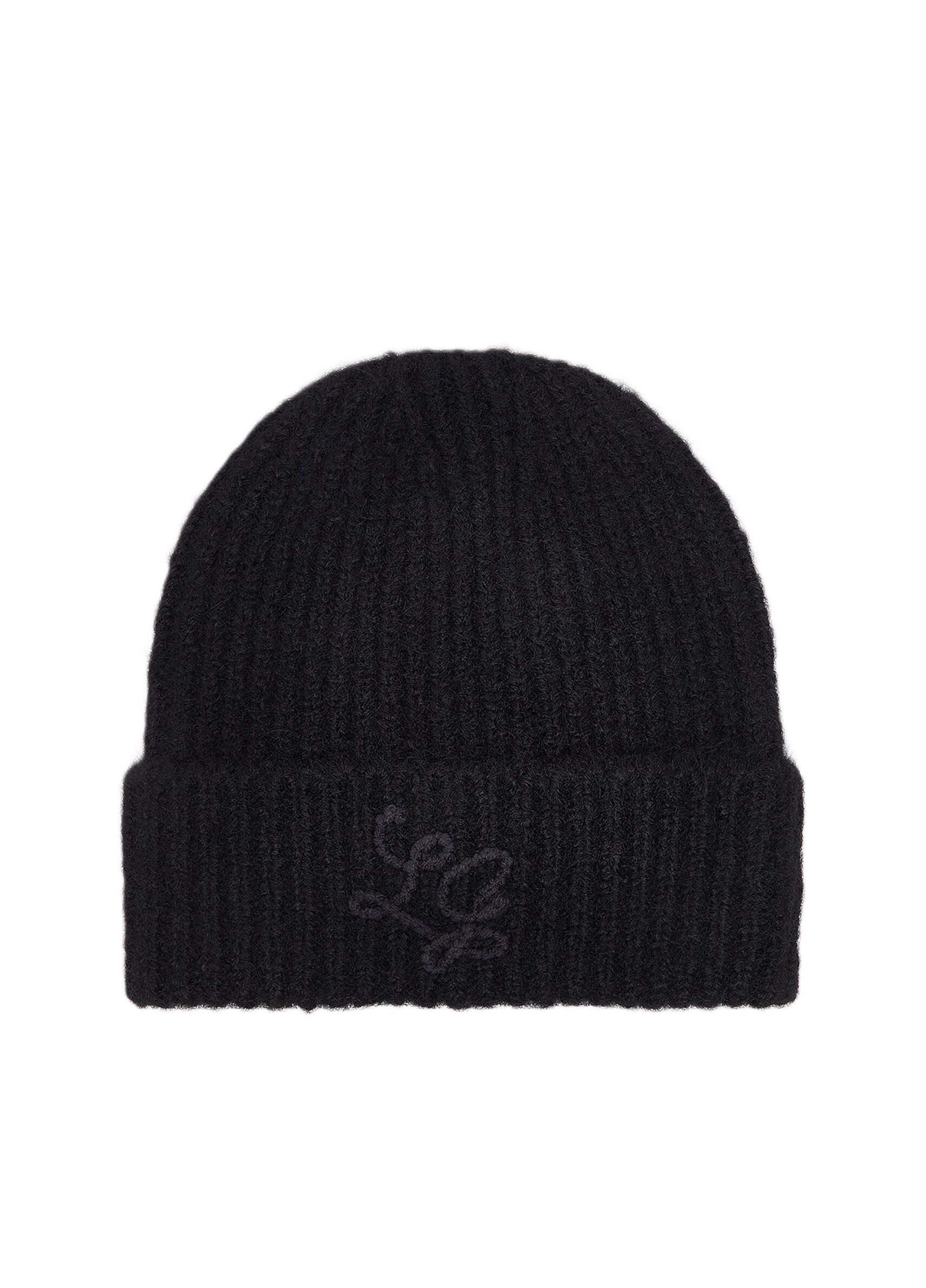 Liu Jo Strickmütze Modische Beanie Strickmütze mit Logo-Stickerei für Damen - Strickmütze