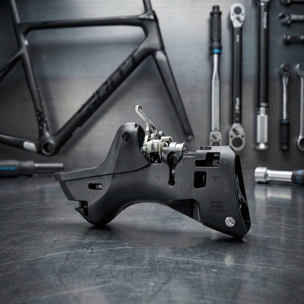 Shimano Felgenbremse SHIMANO Hebelhalterung Rechts ST-9001 - Road Schalt-/Bremshebel Ersatz